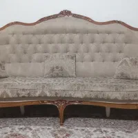 فروش میز تلویزیون و ویترین و یک دست مبل ۷ نفره|بوفه، ویترین، کنسول|تهران, والفجر (افسریه)|دیوار