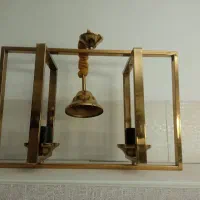 لوستر دوشاخه آنتیک سنگین