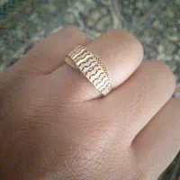 پلاک و انگشتر طلا