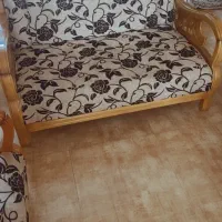 ست مبل ۸ نفره چوبی، تمیز و سالم|مبلمان خانگی و میز عسلی|فولادشهر, A4|دیوار