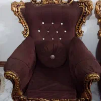 مبل راحتی با دوتا عسلی تمیز|مبلمان خانگی و میز عسلی|لنگرود, |دیوار