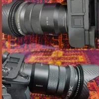 آلفا سونی ۶۵۰۰ با لنز 105 18 G با گریپ و تبدیل لنز