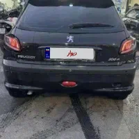 ۲۰۶ اتومات تیپ ۶ سری فرانسه کم کارکرد|خودرو سواری و وانت|تهران, قلهک|دیوار