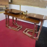 جلومبلی همراه دو تا عسلی (دوتا نمونه کار ورق بزنید