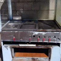 فر پیتزا و همبرگر پنج کاره