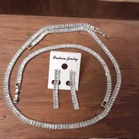 النگو دستبند زنجیر ژوپینگ طلا روس نیم ست انگشتر