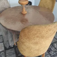مبل ۸نفره ومیزناهارخوری|مبلمان خانگی و میز عسلی|کوهدشت, |دیوار