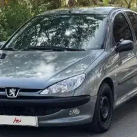 پژو ۲۰۶ تیپ ۶ دنده اتومات خاکستری