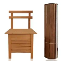 صندلی سونا خشک تک نفره