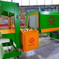 دستگاه شیرینگ پک تونلی،و مخزن استیل دوجداره