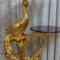 میز طلایی دوطبقه