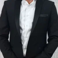 کت و شلوار مشکی ترکیه سایز ۴۶|لباس|پارس‌آباد, |دیوار