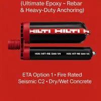 نماینده رسمی فروش چسب کاشت میلگرد/ آرماتور هیلتی