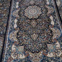 یک جفت فرش۶متری و۱عدد کناره۳متری سورمه ای جهیزیه|فرش|تهران, فلاح|دیوار