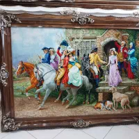 تابلو فرش دستبافت|تابلو فرش|سرعین, |دیوار