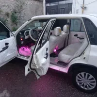 فروش پراید ۱۴۱ بسیار فانتزی و زیبا مدل ۸۳ کاربرات