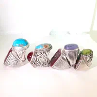 ۸ انگشتر نقره دستساز|بدلیجات|کرج, استاندارد|دیوار