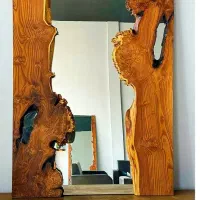 ساخت انواع آینه میز تلوزیون کتابخانه.لوستر .روستیک|آینه|شیروان (خراسان), |دیوار