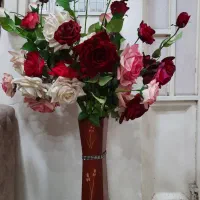 گل و گلدون مصنوعی درحد نو