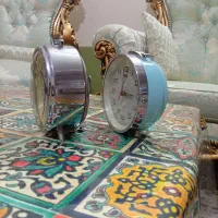 ساعت رومیزی قدمی کوکی زنگدار|کلکسیون اشیاء عتیقه|تهران, مقدم|دیوار