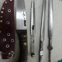 چاقوناصروفا ومصقل سوهان‌ماه‌نشان|کلکسیون اشیاء عتیقه|قم, آذر (نکویی)|دیوار