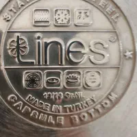 سرویس قابلمه استیل کتری قوری lines وارداتی ۱۱پارچه|ظروف پخت‌وپز|تهران, نیروی دریایی|دیوار