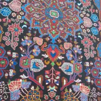 فرش دست بافت ۴متری بابافت شهر نهاوند بسیار تمیز