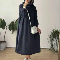 کفتان جین ذغالی