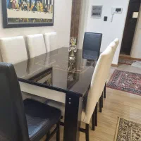 مبل ۷ نفره با میز ناهارخوری ۸ نفره|مبلمان خانگی و میز عسلی|سمنان, |دیوار