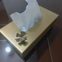 جای دستمال پروانه برنجی