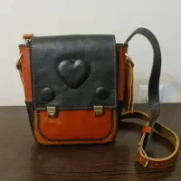 کیف چرم اصل دست دوز زنانه