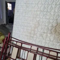 تلویزیون و ال ای دی جارو برقی و تخت دونفره