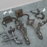 تنوره و دسته سماور ذغالی پارچ سینی ورشو چراغ نفتی|کلکسیون و سرگرمی|تهران, شهران جنوبی|دیوار