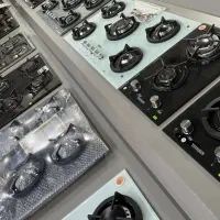اجاق گاز صفحه ای شیرآلات کابینت مدل can کن