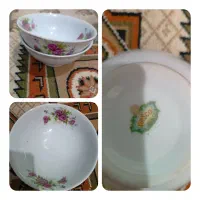 سرویس چینی گل قرمز|ظروف سرو و پذیرایی|کاشان, گارزگاه|دیوار