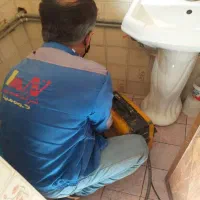 چاه باز کن کل شرق بازکردن فاظلاب وگرفتگی فنرزن زنی