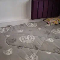 تخت دونفره سفید ۶میلیون توان|تخت و سرویس خواب|بجنورد, |دیوار