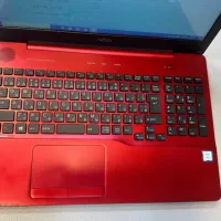 لپتاپ خوشرنگ و اقتصادی Fujitsu قرمز چشمگیر|رایانه همراه|مشهد, استاد یوسفی (شهرک غرب)|دیوار