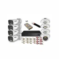 پکیج آماده نصب دوربین مداربسته با گارانتی طلایی