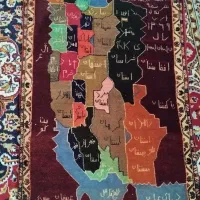 قالیچه دست باف|تابلو فرش|قروه, |دیوار