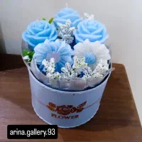 دسته گل و سبد گل شمع