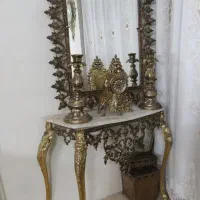 ست مبل ۹ نفره و اینه کنسول