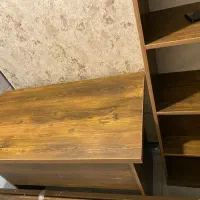 میز تحریر /میز کار /کتابخانه چوبی