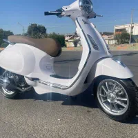 موتور وسپا درحد صفر فقط روشن شده