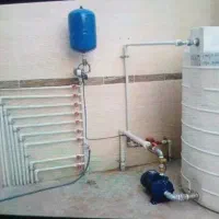 نصب پمپ و منبع ،اجرای لوله کشی آب وفاضلاب