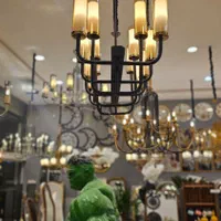 لوستر مدرن 14 شعله دوگلس خارجی شرکتی کار تهران|لوستر و چراغ آویز|مشهد, توس (بلوار توس)|دیوار