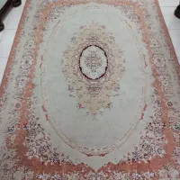 فرش ماشینی گل برجسته اقبال کاشان(۹و۶متری)