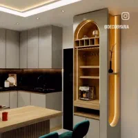 اجرای کابینت مدرن (با امکان جایگزینی کابینت قدیمی)