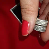 گوشواره نقره تمام نگین