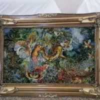 تابلو فرش  دست بافت|تابلو فرش|تهران, میرداماد|دیوار